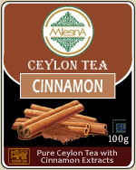 Pure Ceylon Mlesna  Cinnamon Flavored Loose Leaf Black Tea
