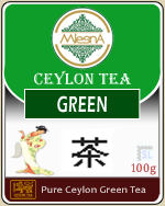 Pure Ceylon Mlesna  Green Tea Loose Leaf Tea