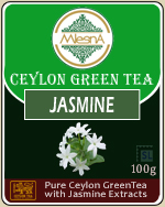 Pure Ceylon Mlesna  Jasmine Green Tea Loose Leaf Tea