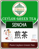 Pure Ceylon Mlesna  Sencha Green Tea Loose Leaf Tea