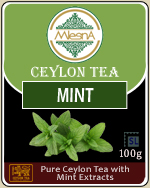 Pure Ceylon Mlesna  Mint Flavored Loose Leaf Black Tea