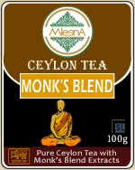 Pure Ceylon Mlesna  Monks Blend Flavored Loose Leaf Black Tea