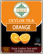 Pure Ceylon Mlesna  Orange Flavored Loose Leaf Black Tea