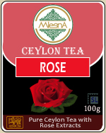 Pure Ceylon Mlesna  Rose Flavored Loose Leaf Black Tea
