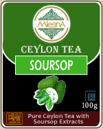 Pure Ceylon Mlesna  Soursop Flavored Loose Leaf Black Tea