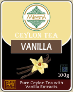 Pure Ceylon Mlesna  Vanilla Flavored Loose Leaf Black Tea