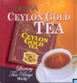 Pure Ceylon Mlesna  Gold Foil Enveloped 10 Tea Bags