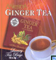 Pure Ceylon Mlesna  Ginger Foil Enveloped 10 Tea Bags