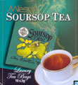 Pure Ceylon Mlesna  Soursop Foil Enveloped 10 Tea Bags