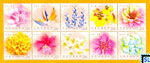 Taiwan Stamps - 2012 Flowers definitive
