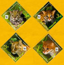 Thailand Stamps - Wild Cats
