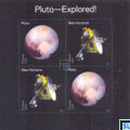 USA Stamps 2016 - Pluto Explored, Miniature Sheet