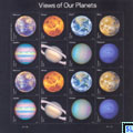 USA Stamps 2016 - Views of Our Planets, Sheet