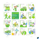 USA Stamps - Go Green